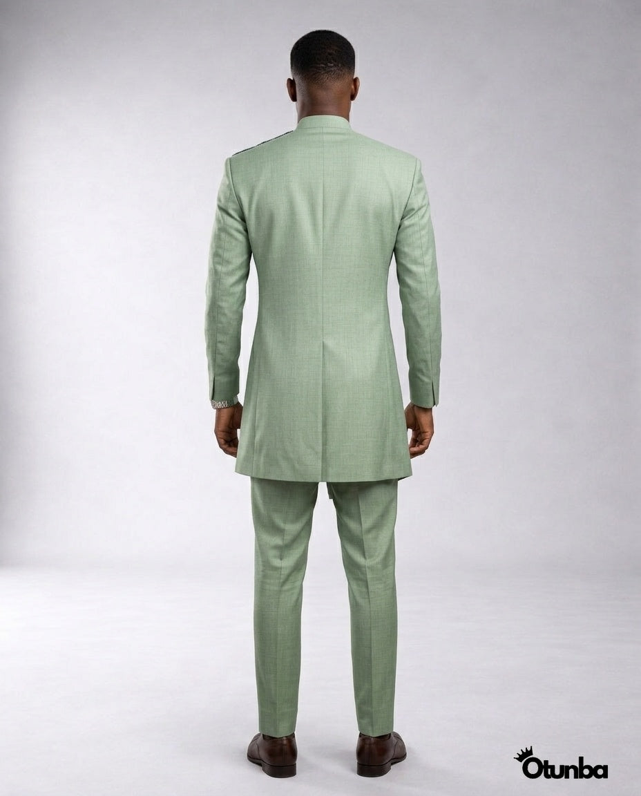 Luxury African Men Kaftan | Custom Sizing | Senator Wear