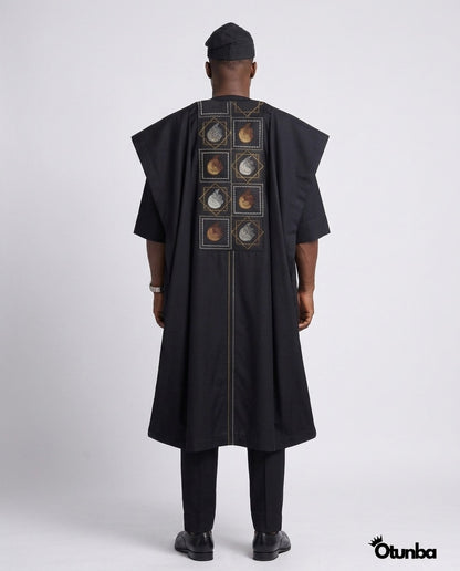 Luxury Black Agbada | Custom Sizing | Black Style — Photo 396 | OTUNBA Luxury Fashion