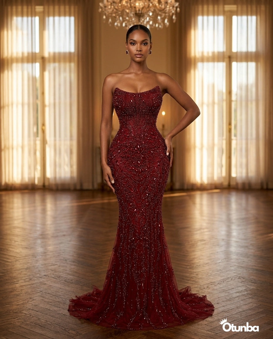 Luxury Long Silver Sequence Prom Dress