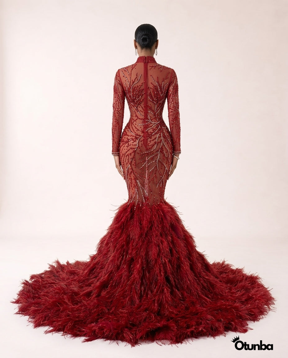 Luxury Prom Sexy Dress | Red