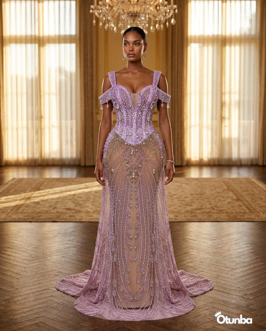 fitted lace wedding dress Ellie Wilde EW34016 Size 00 Purple Rain Long Sequin Mermaid Corset Formal fitted lace wedding dress Ellie Wilde EW34016 Size 00 Purple Rain Long Sequin Mermaid Corset Formal