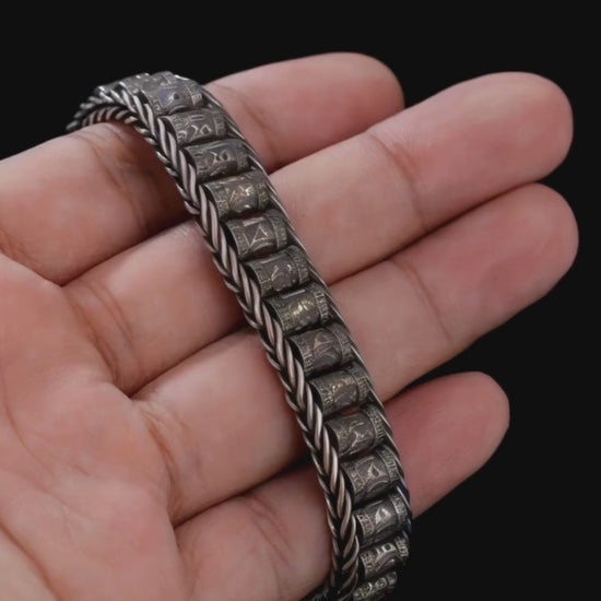 Lucky Creative Chain Bracelet for Men, Minimalist Stylish Jewelry, Unique Gift Idea, Bracelet for Men